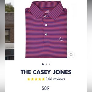 Rhoback Polo - The Casey Jones - Men’s Medium - Like New